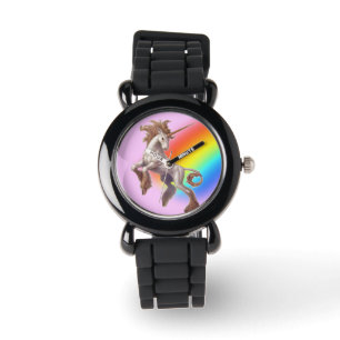 montre de parties scintillantes de licorne