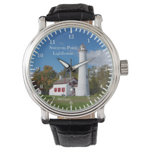 Montre de phare de point d'esturgeon