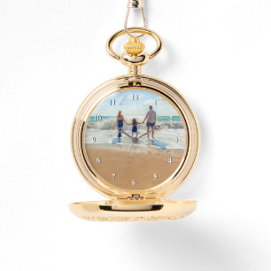 Montre de poche cadeau avec votre propre photo