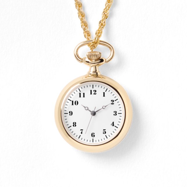 Montre de poche en or (Recto)