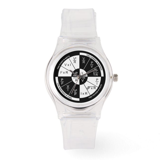 Montre de poignet de la loi d'Ohm (Recto)
