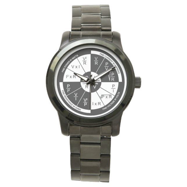 Montre de poignet de la loi d'Ohm (devant)