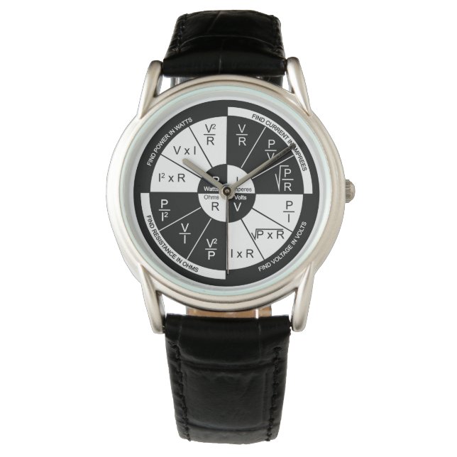 Montre de poignet de la loi d'Ohm (devant)