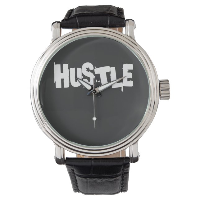 Montre de poignet motivationnelle Travaillez Plus  (devant)