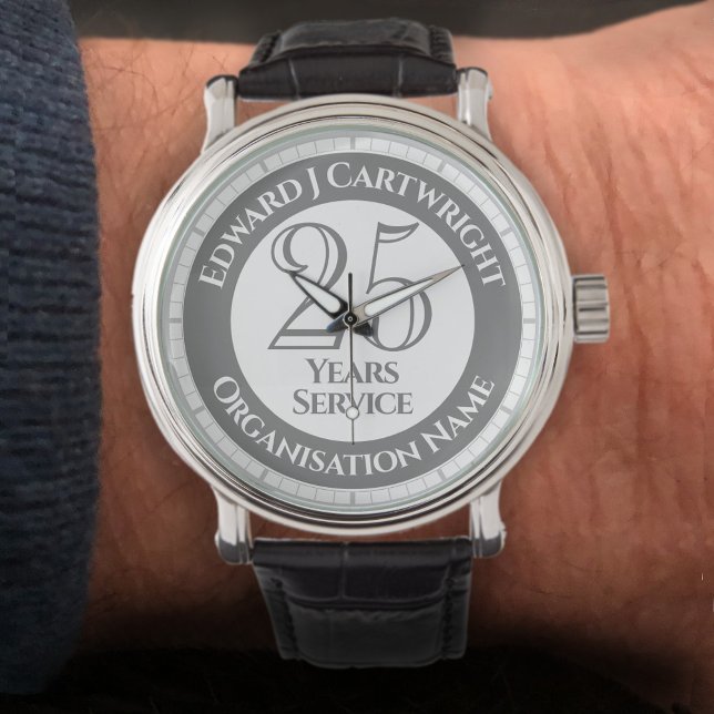 Montre de poignet pour 25 ans de service long (Créateur téléchargé)