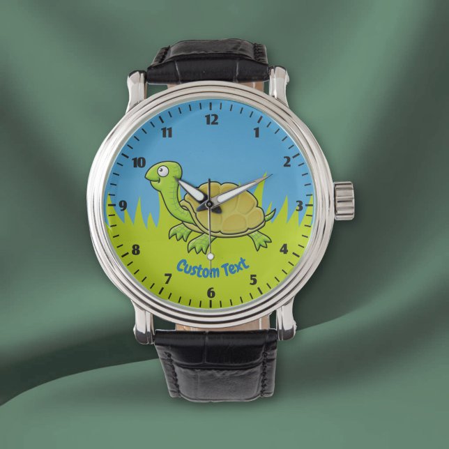 Montre de poignet Tortue de dessin animé (Créateur téléchargé)