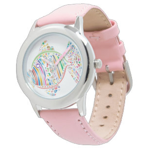 Montre de poisson coloré