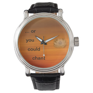 Montre de rappel de chant - bouddhiste de SGI