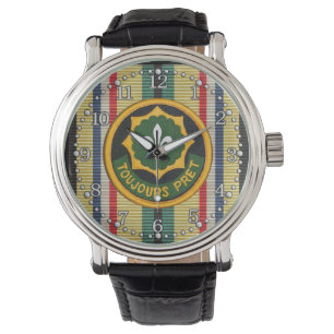 Montre de régiment de cavalerie blindée de guerr