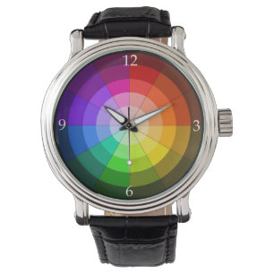 Montre de roue de couleur