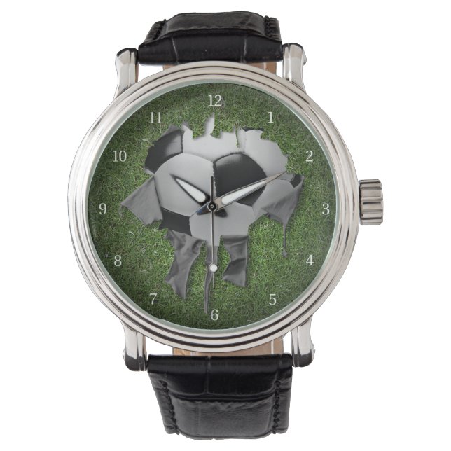Montre de soccer déchirée (devant)
