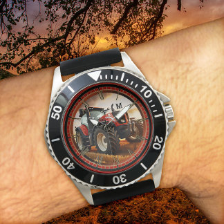 Montre de tracteur agricole moderne