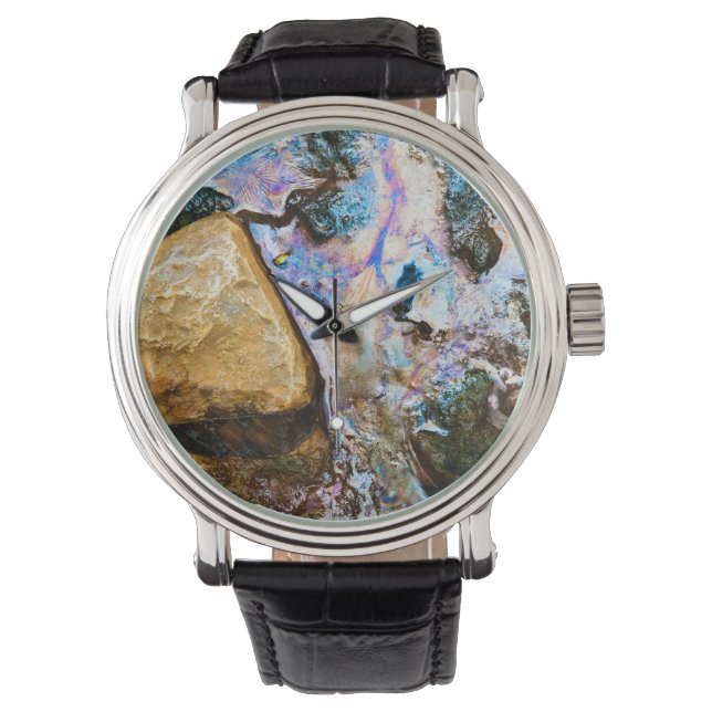 Montre d'eau douce nature abstraite (devant)