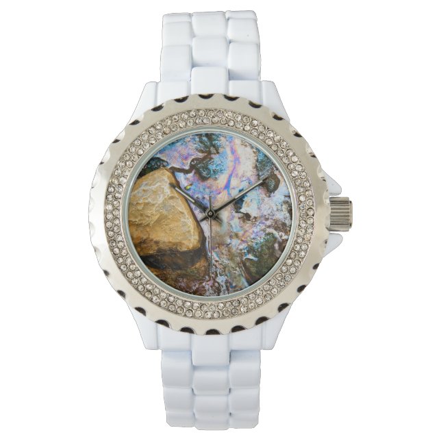 Montre d'eau douce nature abstraite (devant)