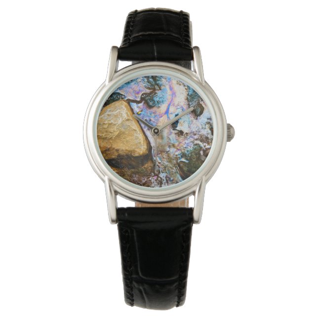 Montre d'eau douce nature abstraite (devant)