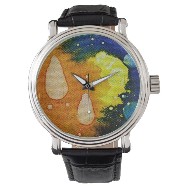 Montre Décès Polychromoptique par Michael Moffa (devant)