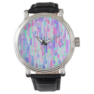 Montre Déchets colorés