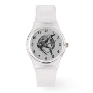 Montre Décor Style urbain Monochrome Motion Art