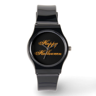 Montre d'écriture manuscrite Joyeux Halloween (Noi