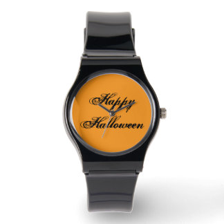 Montre d'écriture manuscrite Joyeux Halloween (Ora