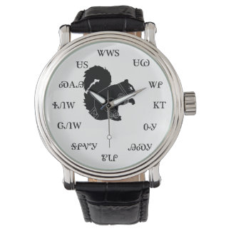 Montre d'écureuil de Cherokee
