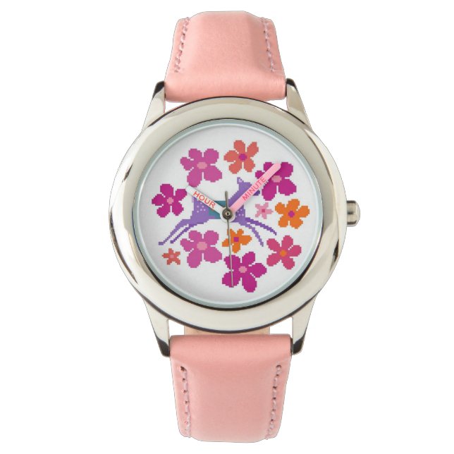 Montre Deer in the Fleur sauvage eWatch Watch Watch (devant)