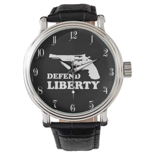 Montre Défendre la liberté (devant)