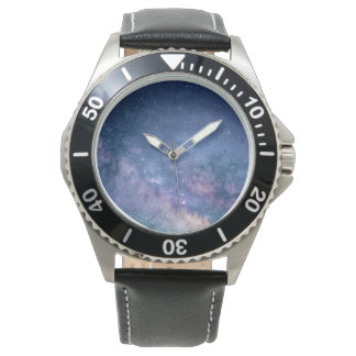 Montre Dégradé de galaxie d'étoiles