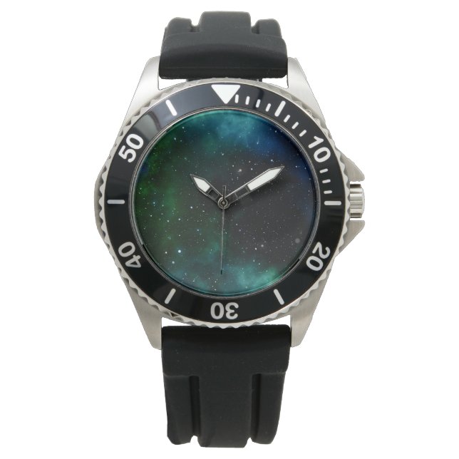 Montre Dégradé de galaxie d'étoiles (devant)