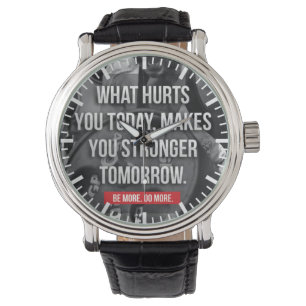 Montre DEMAIN PLUS FORT - Motivation de "la construction