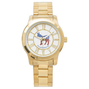 Montre Démocrate fier personnalisent