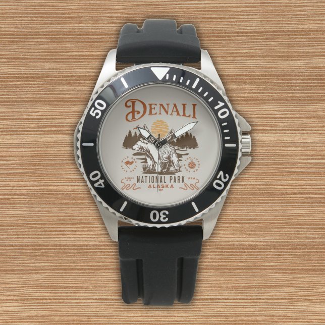 Montre Denali National Park Alaska (Créateur téléchargé)