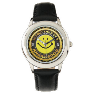 Montre d'enfants de Day® 2014 de sourire du monde