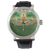 Montre d'enseignement du premier sermon de Bouddha