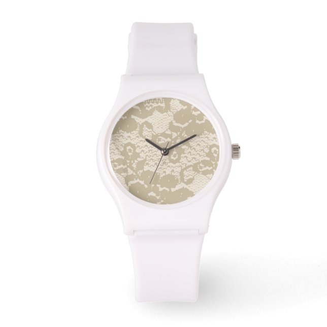 Montre Dentelle beige (Recto)