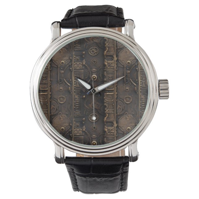 Montre des engrenages Steampunk (devant)