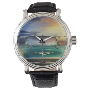 MONTRE DES HOMMES DE VOITURE CLASSIQUE