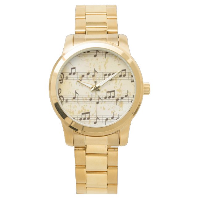 Montre des notes musicales