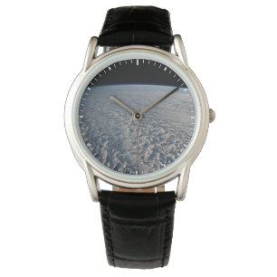 Montre Des Nuages Stratocumulus Surplombent L'Océan Pacif