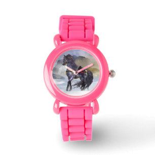 Montre des parties scintillantes de l'enfant de