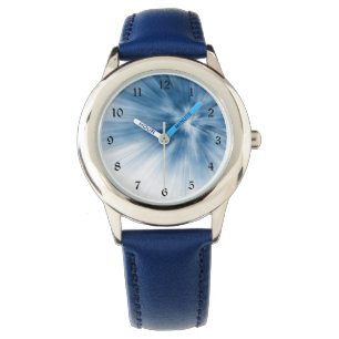 Montre des rayons bleus
