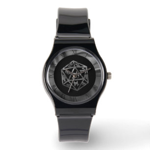 Montre Dés RPG Imaginaire Old School Tabletop Retro Gam