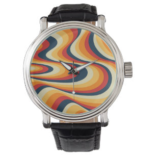 Montre Design abstrait et coloré