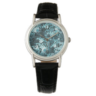 Montre Design floral blanc Vintage victorien 