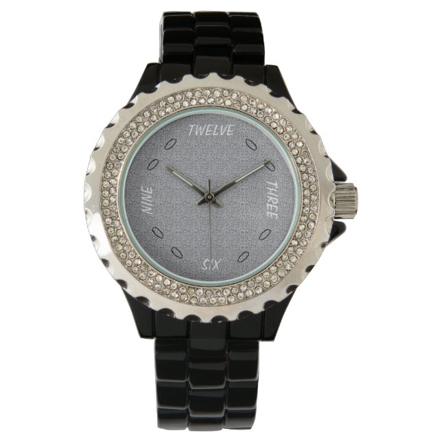 Montre Design graphique élégant et sophistiqué (devant)