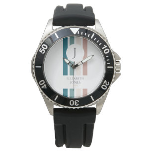 Montre Design minimaliste aux couleurs pastel