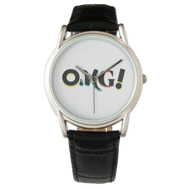 Montre Design moderne, ludique, dynamique, audacieux, ten (devant)