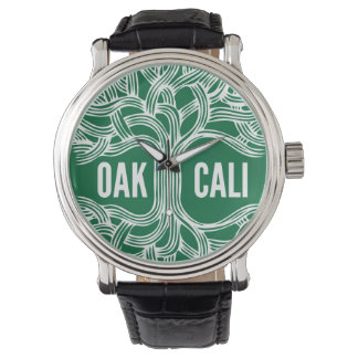 Montre Design Oakland California Oak Watch