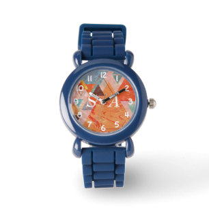 Montre Design triangle moderne - géométrie artistique