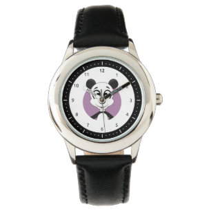 Montre Dessin animé de panda à regarder